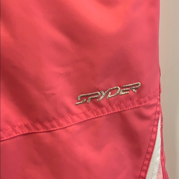 Girls Spyder ski jacket/bib set - Picture 3 of 4